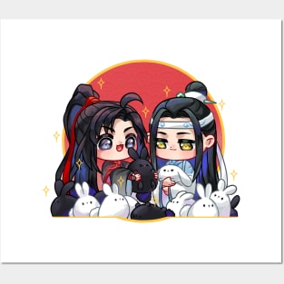 WangXian - Bunnies Posters and Art